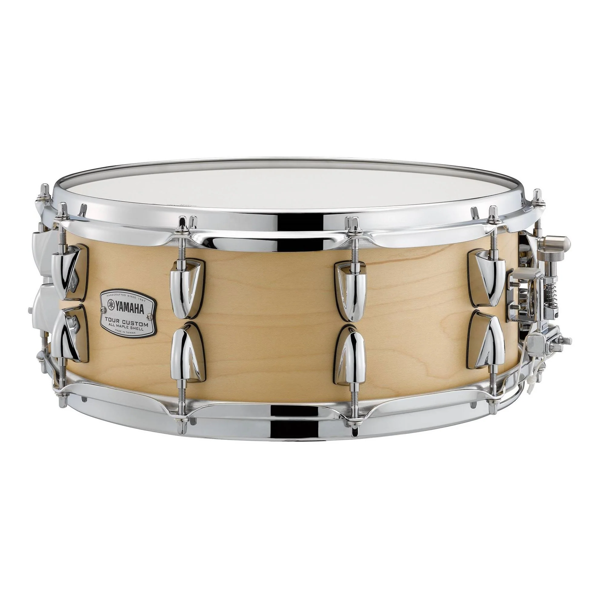 Yamaha TMS1455 Tour Custom 14x5.5in Maple Snare Drum in Butterscotch Satin