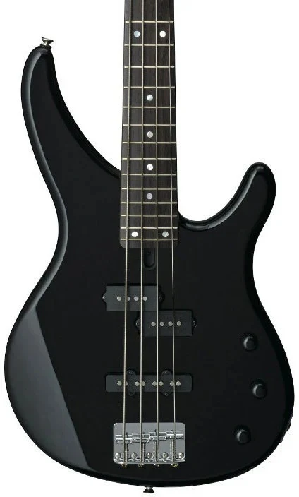 Yamaha TRBX174 4-String Electric Bass Guitar RW in Black - Image 2