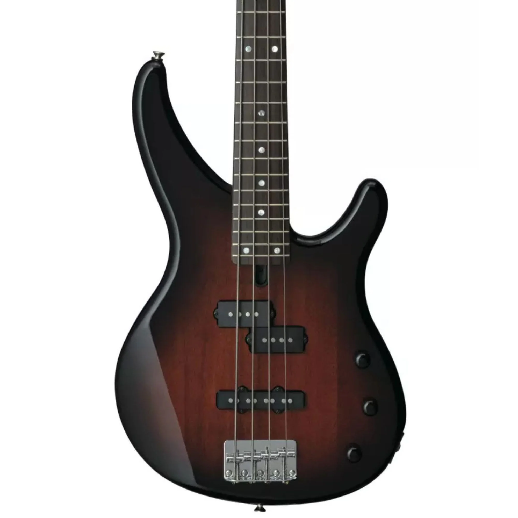 Yamaha TRBX174 Electric Bass Guitar - Old Violin Sunburst (4-String) - Image 2