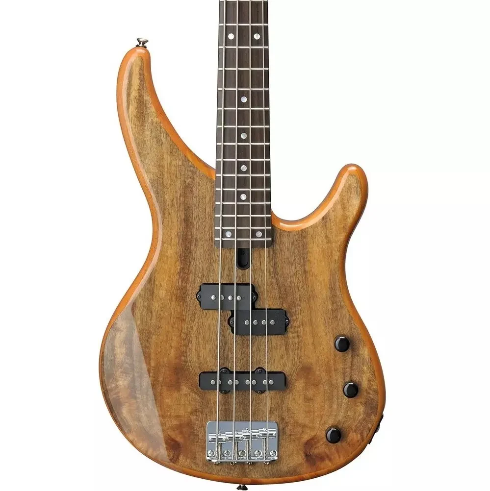 Yamaha TRBX174EW 4-String Electric Bass Guitar with Exotic Wood Top & Maple - Image 2