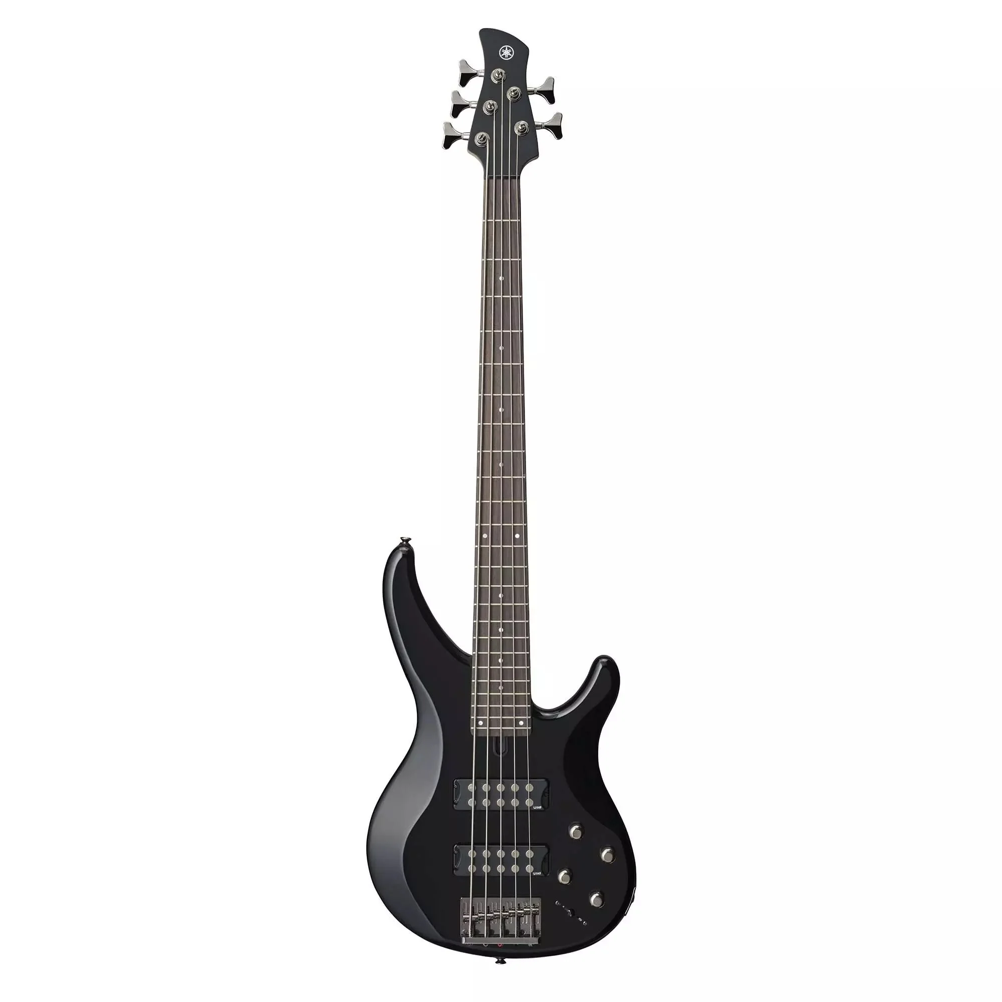 Yamaha TRBX305 5-String Electric Bass Guitar with Mahogany Body in Black
