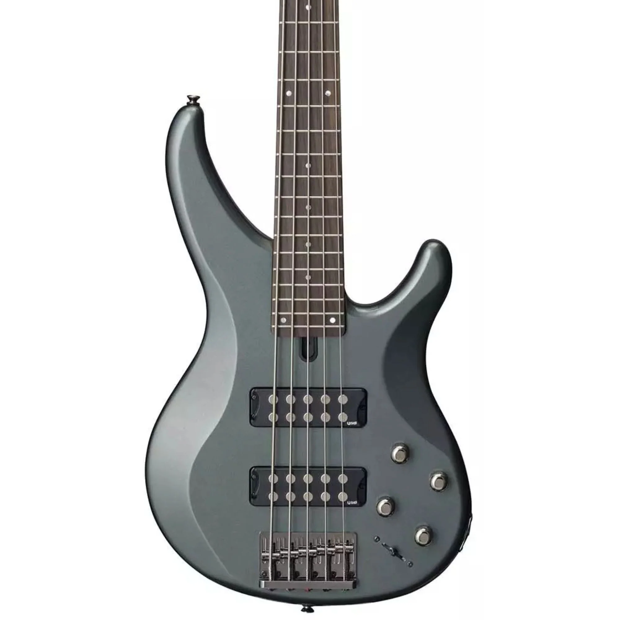Yamaha TRBX305 5-String Electric Bass Guitar with Mahogany Body in Mist Green - Image 2