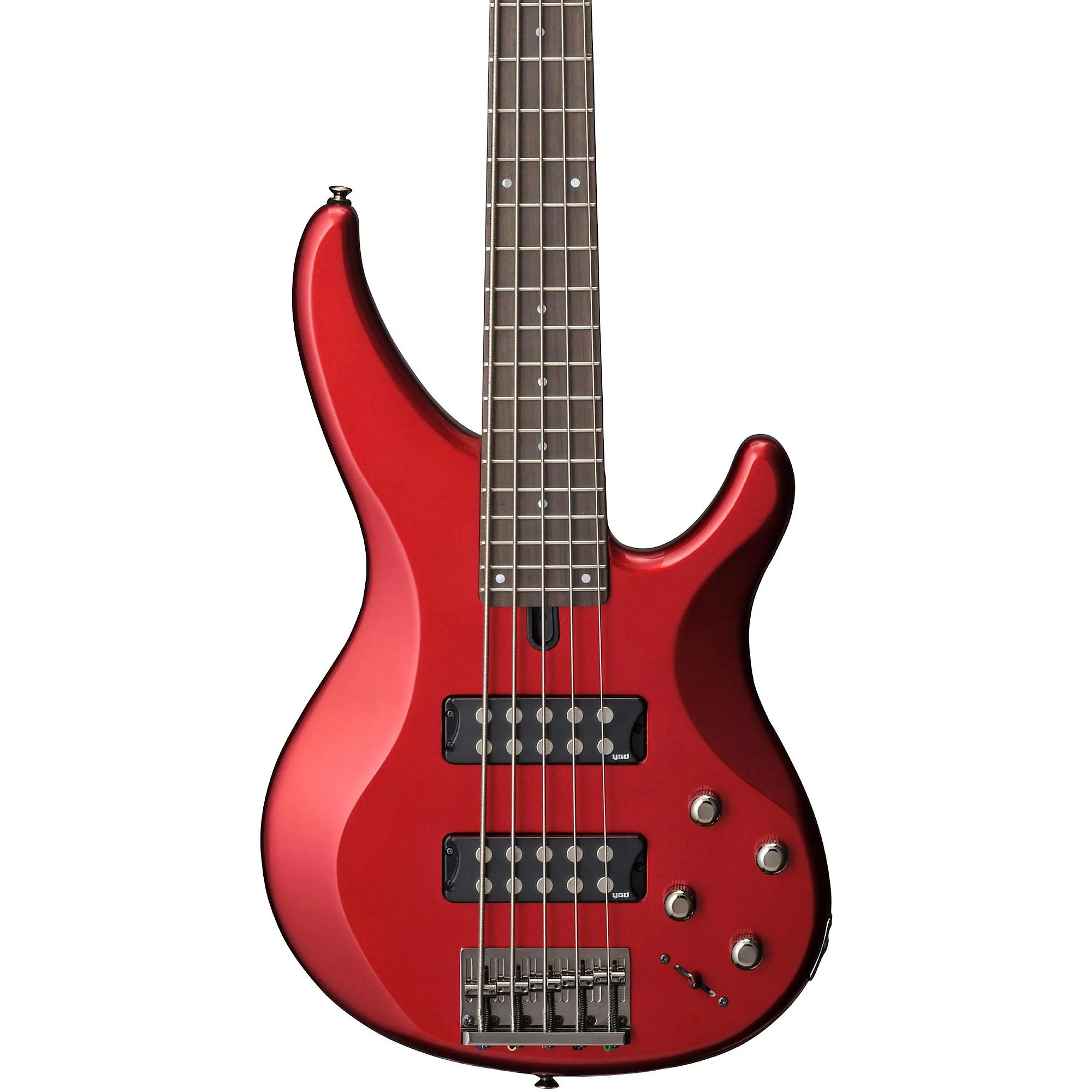 Yamaha TRBX305 Bass Guitar Candy Apple Red (5-String) - Image 2
