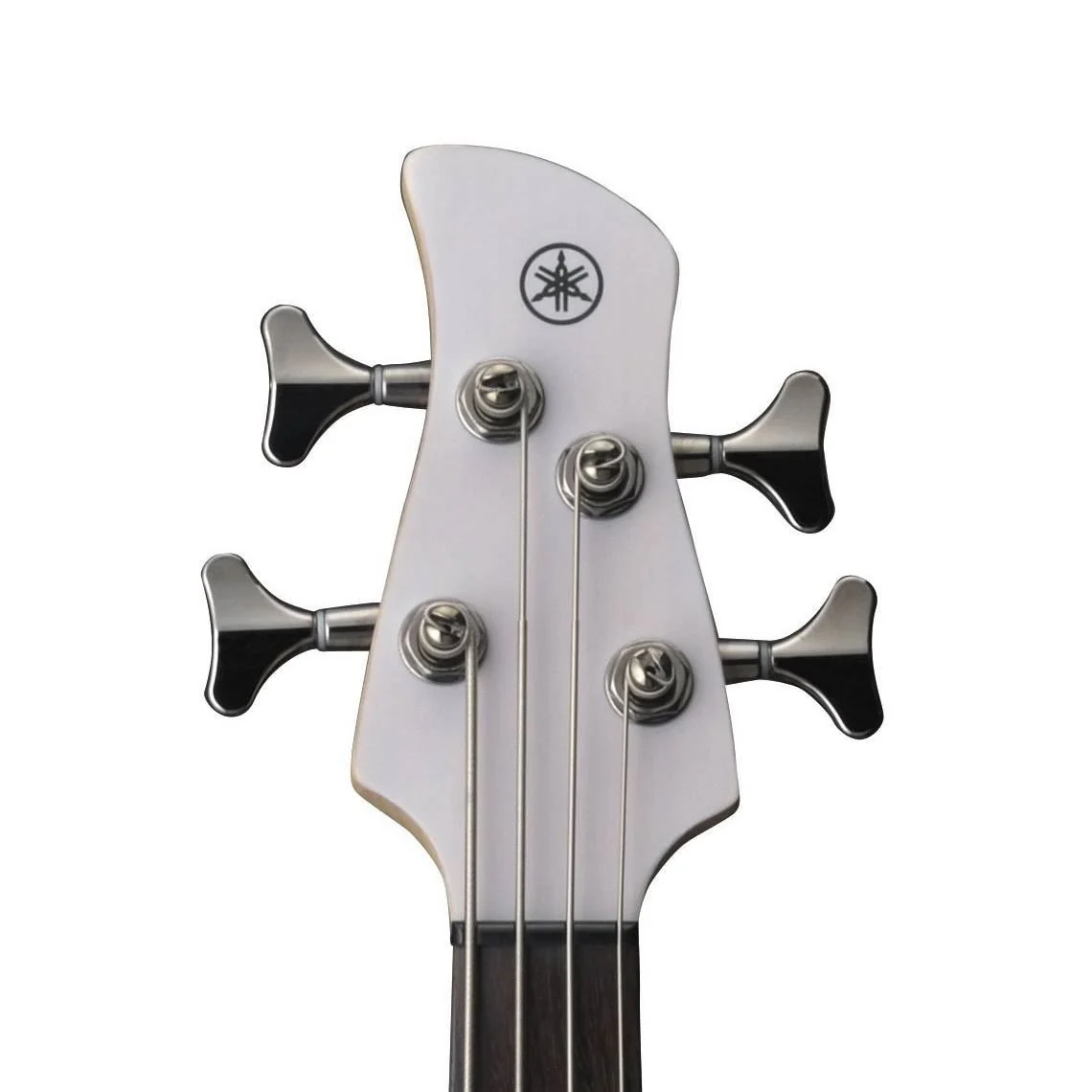 Yamaha TRBX504 4-String Bass Guitar with Maple/Mahogany Neck in Translucent White - Image 3