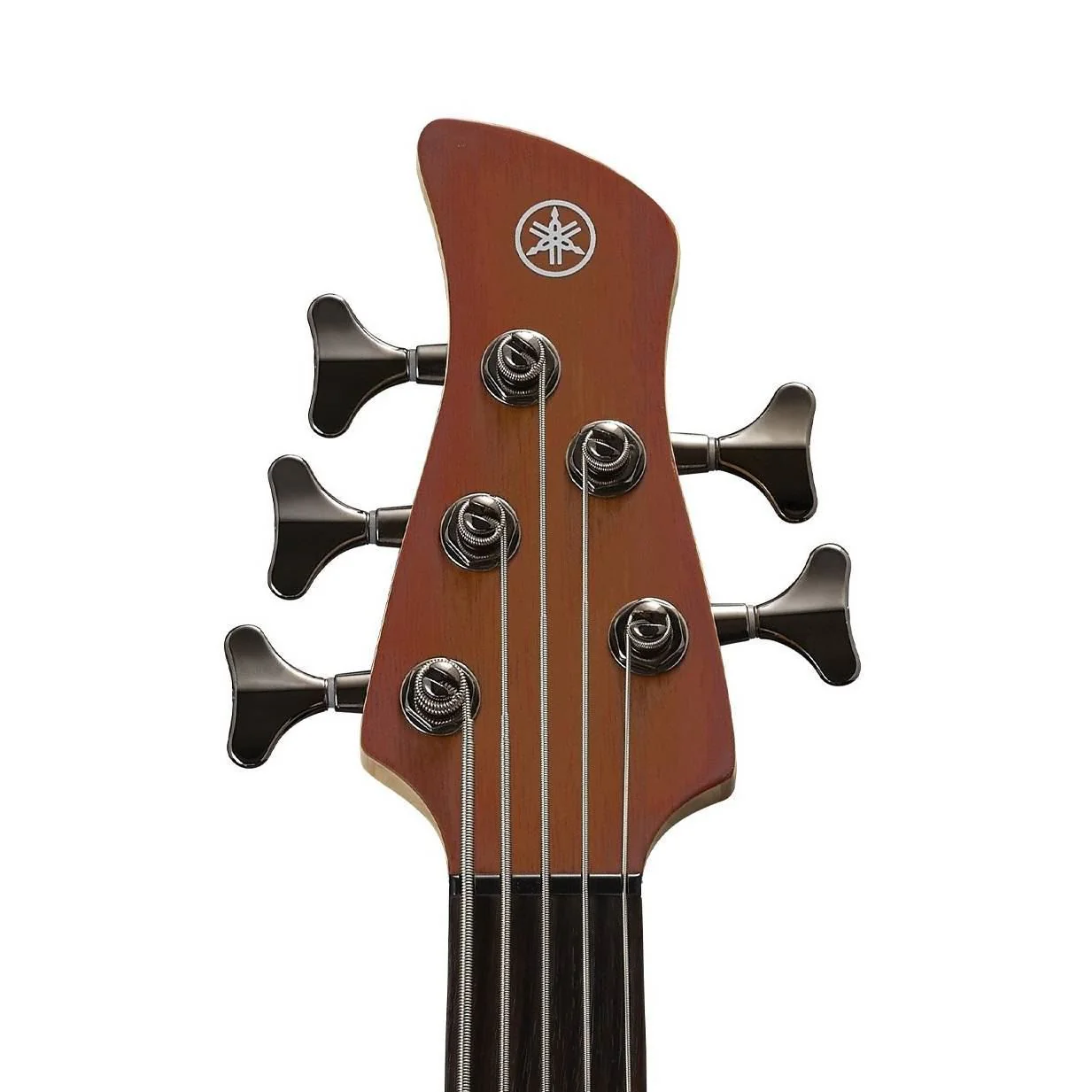 Yamaha TRBX505 5-String Bass Guitar with Maple/Mahogany Neck - Brick Burst - Image 3