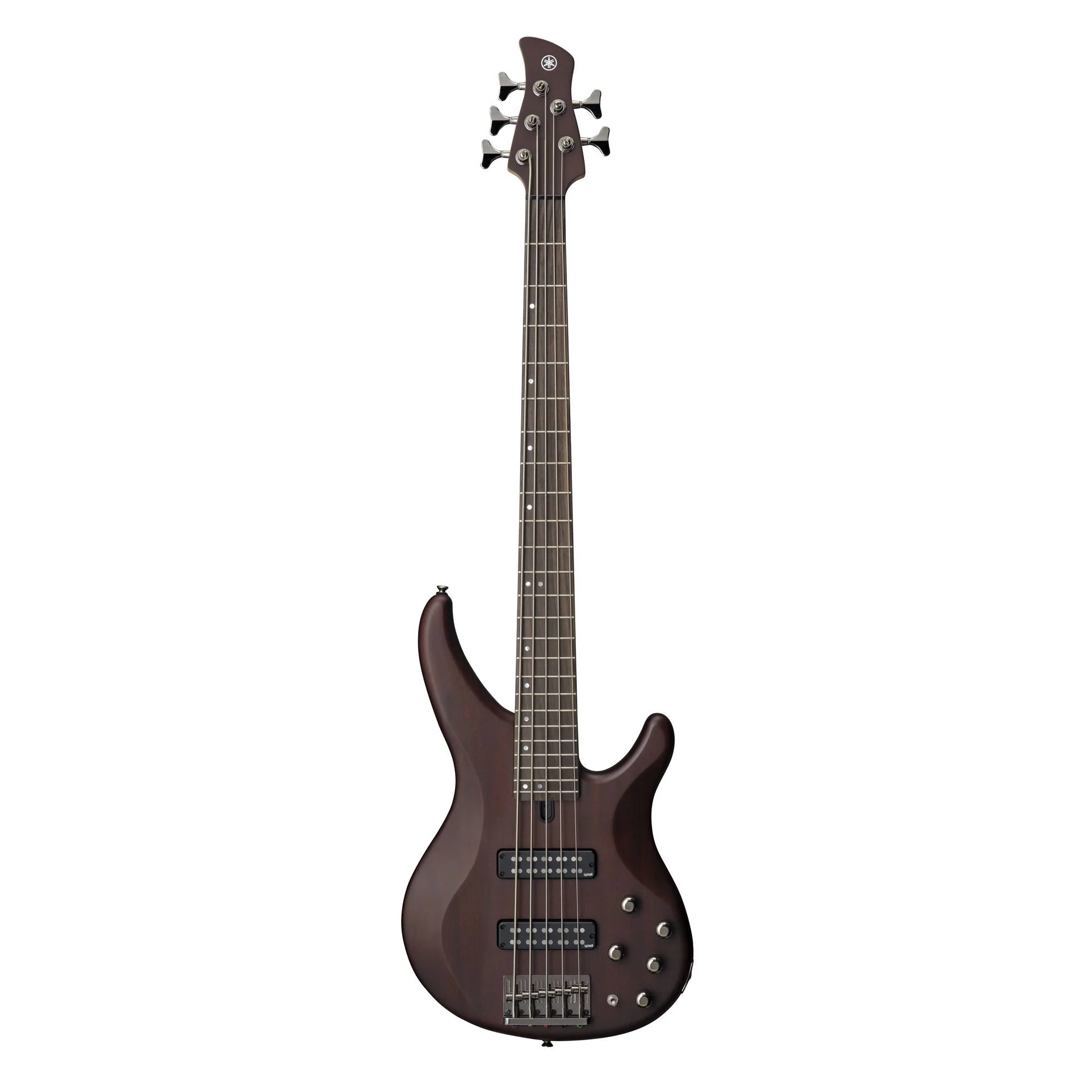 Yamaha TRBX505 5-String Bass Guitar with Maple/Mahogany Neck - Translucent Brown
