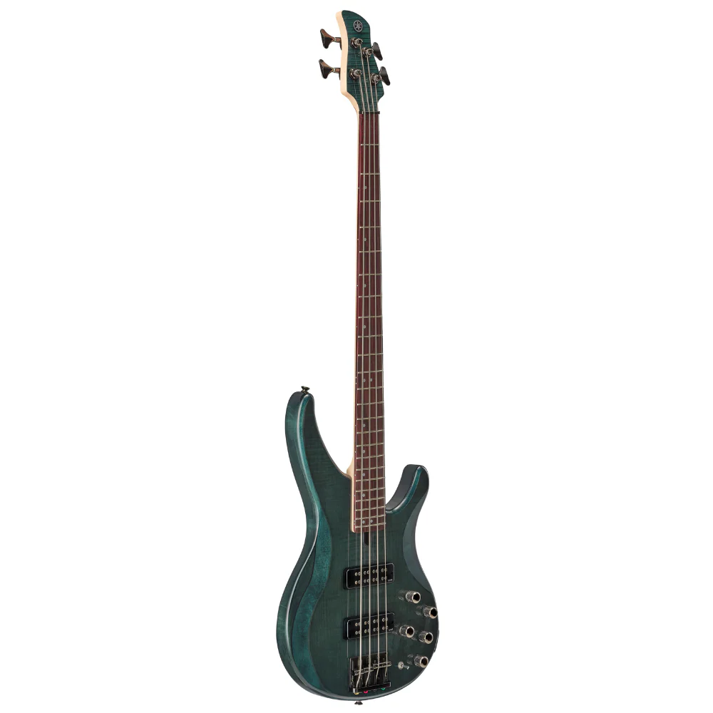 Yamaha TRBX604FM Electric Bass Guitar - Indigo Blue - Image 2