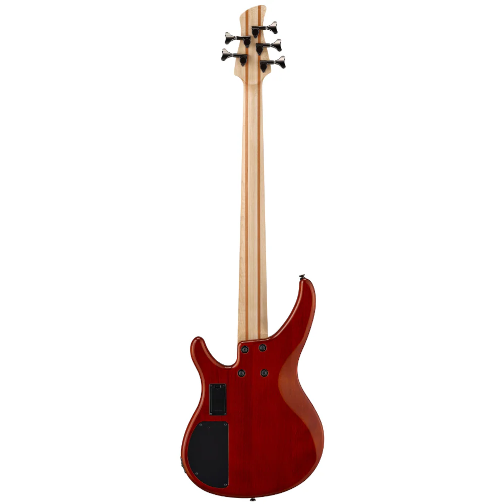 Yamaha TRBX605FM Electric Bass Guitar - Caramel Brown - Image 3