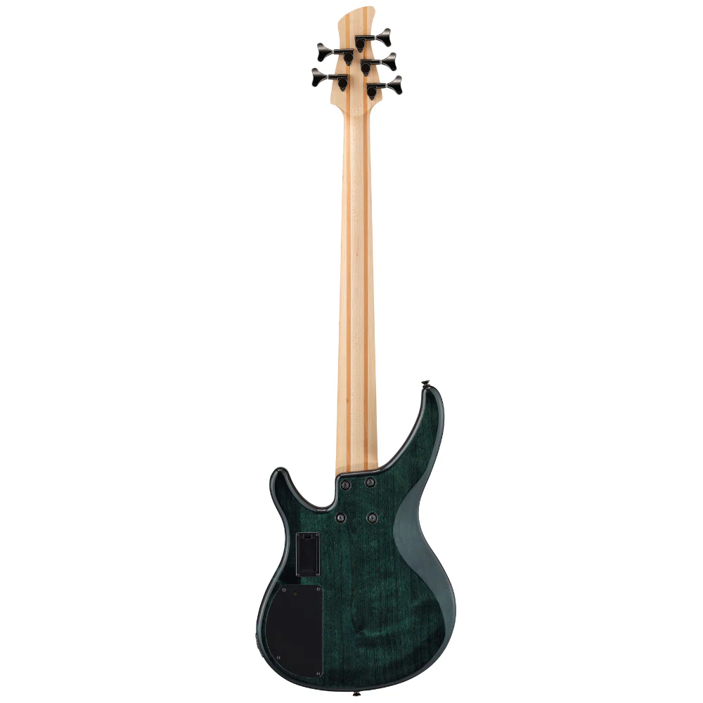 Yamaha TRBX605FM Electric Bass Guitar - Indigo Blue - Image 3