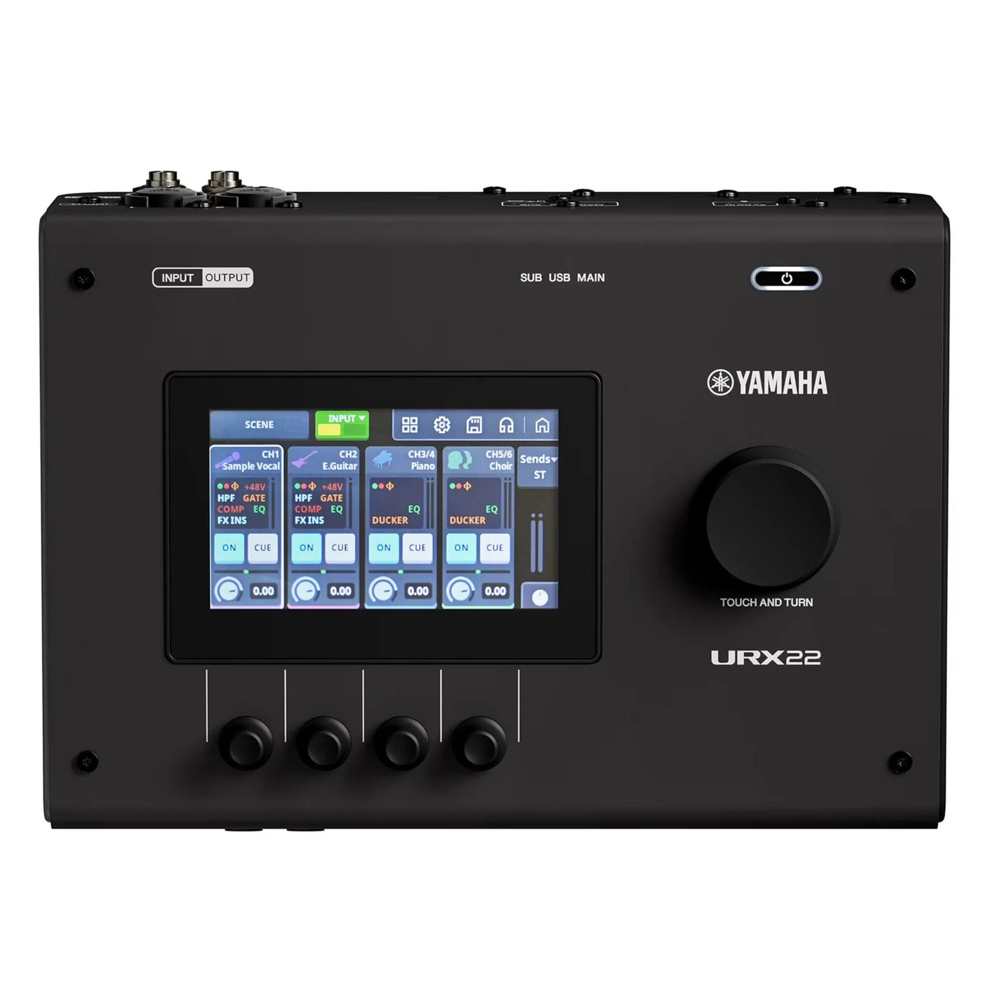Yamaha URX22 Audio Interface / Mixerface - Black