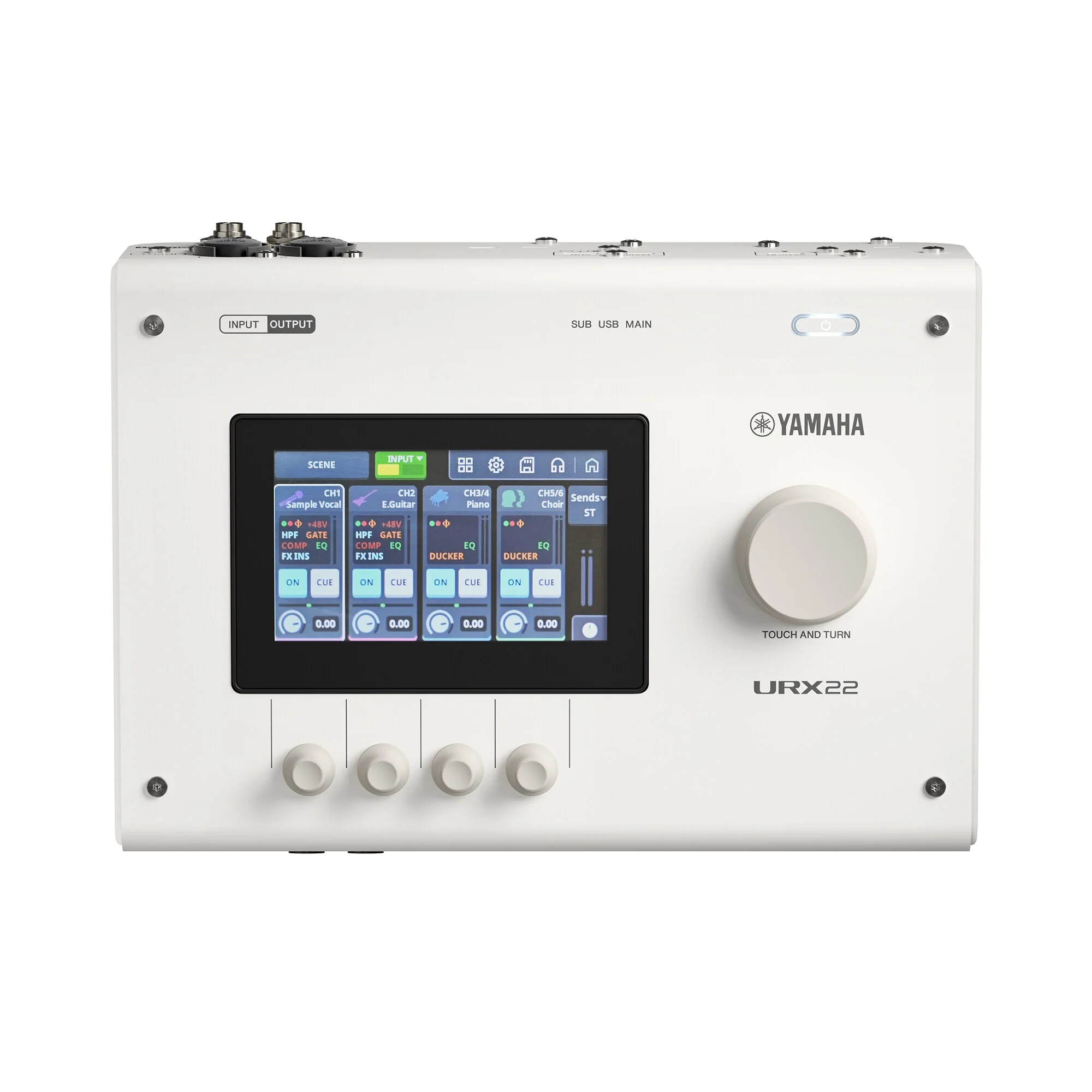 Yamaha URX22 Audio Interface / Mixerface – White