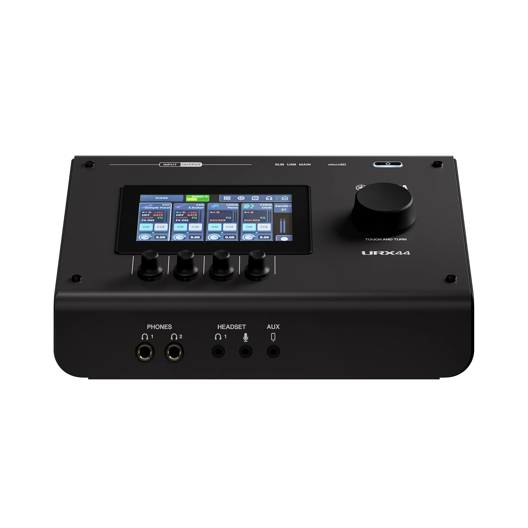 Yamaha URX44 Audio Interface / Mixerface – Black - Image 2