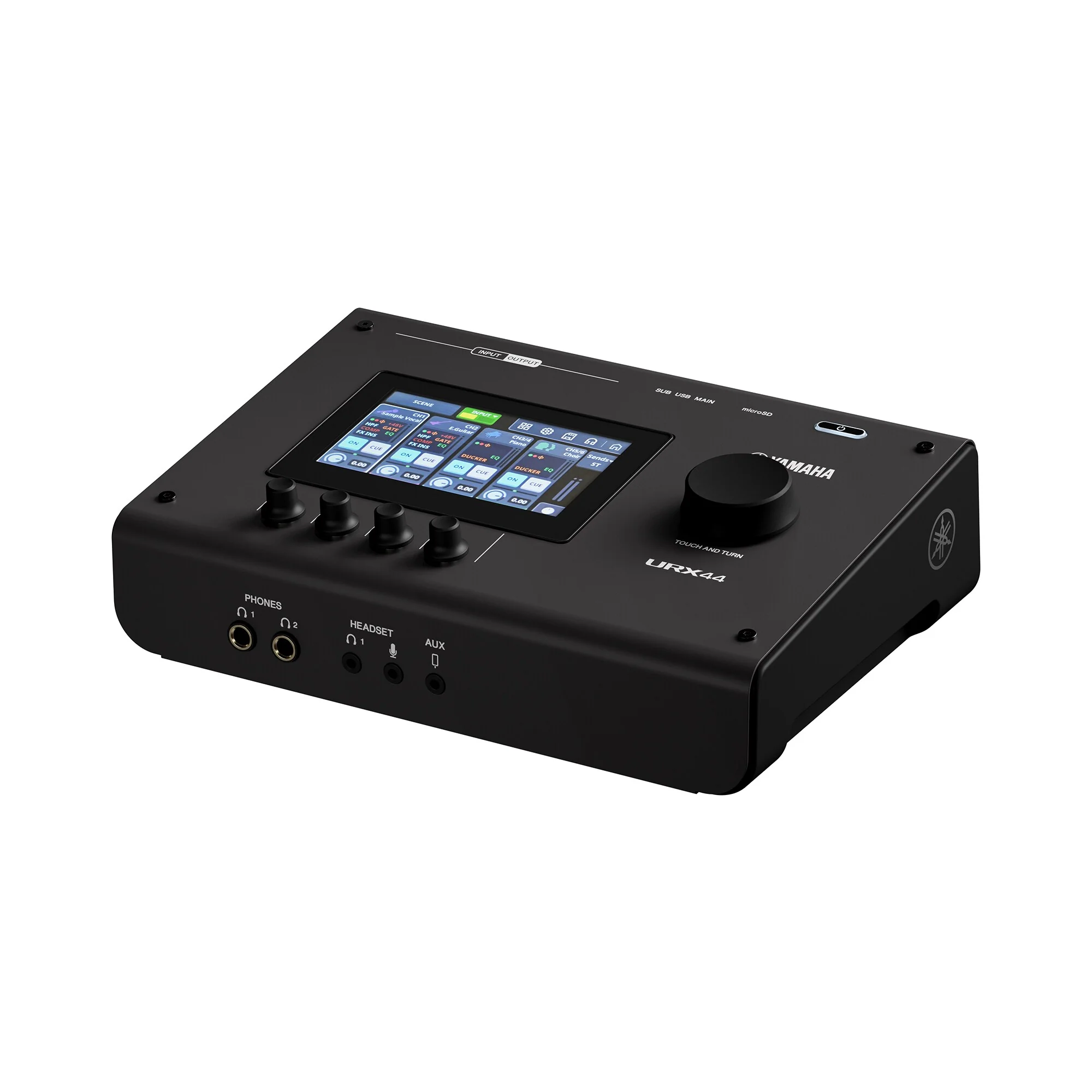 Yamaha URX44 Audio Interface / Mixerface – Black - Image 3