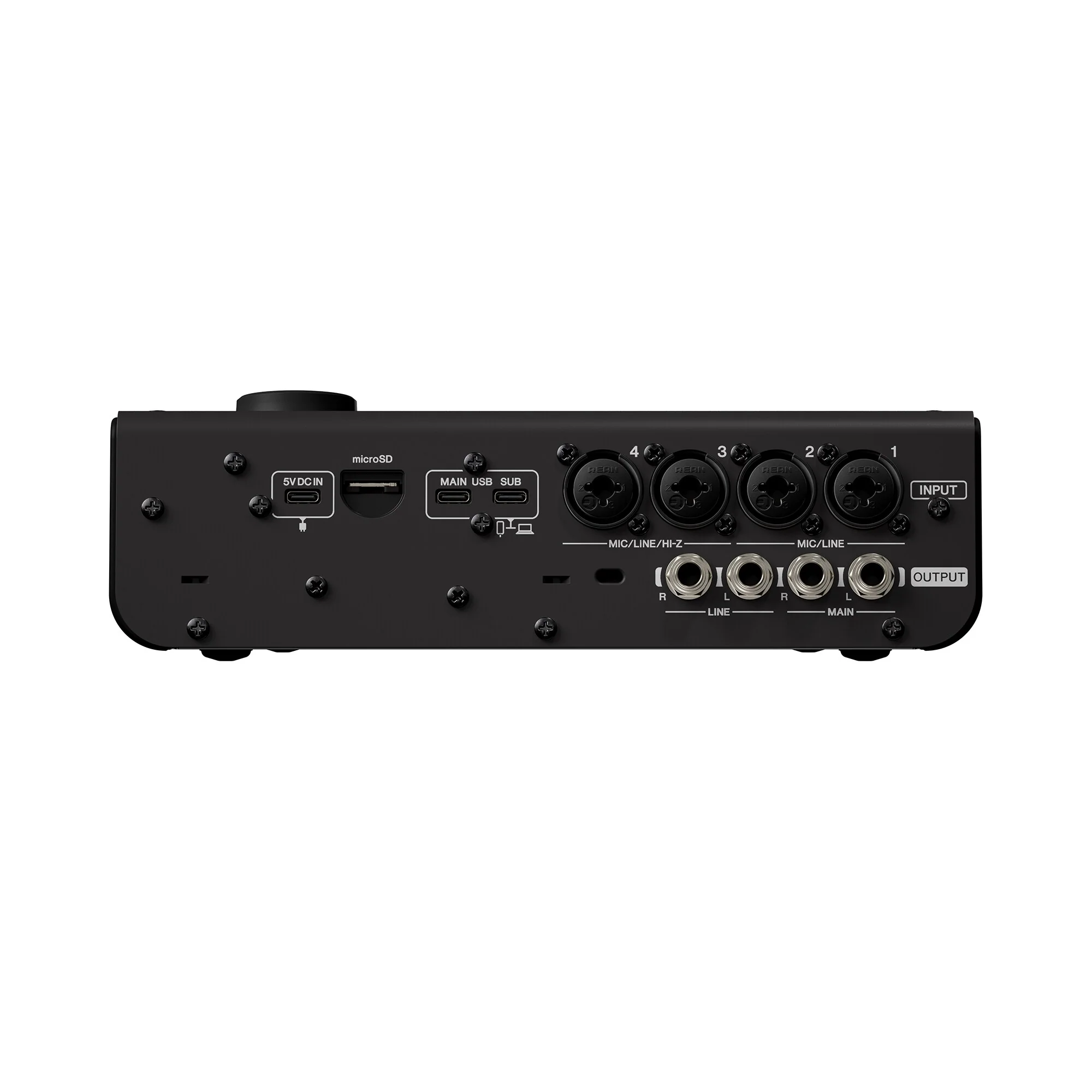 Yamaha URX44 Audio Interface / Mixerface – Black - Image 4
