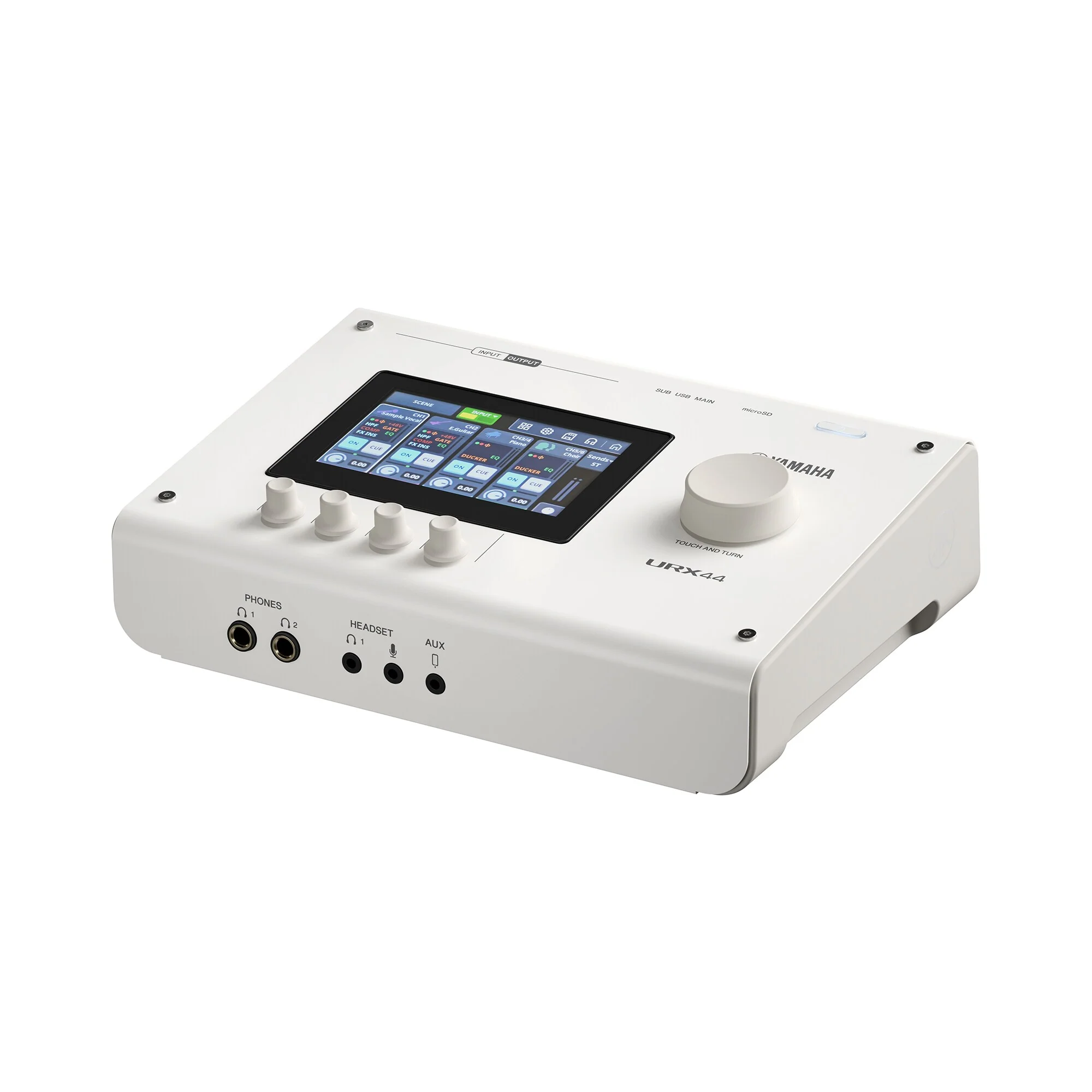 Yamaha URX44 Audio Interface / Mixerface - White - Image 4