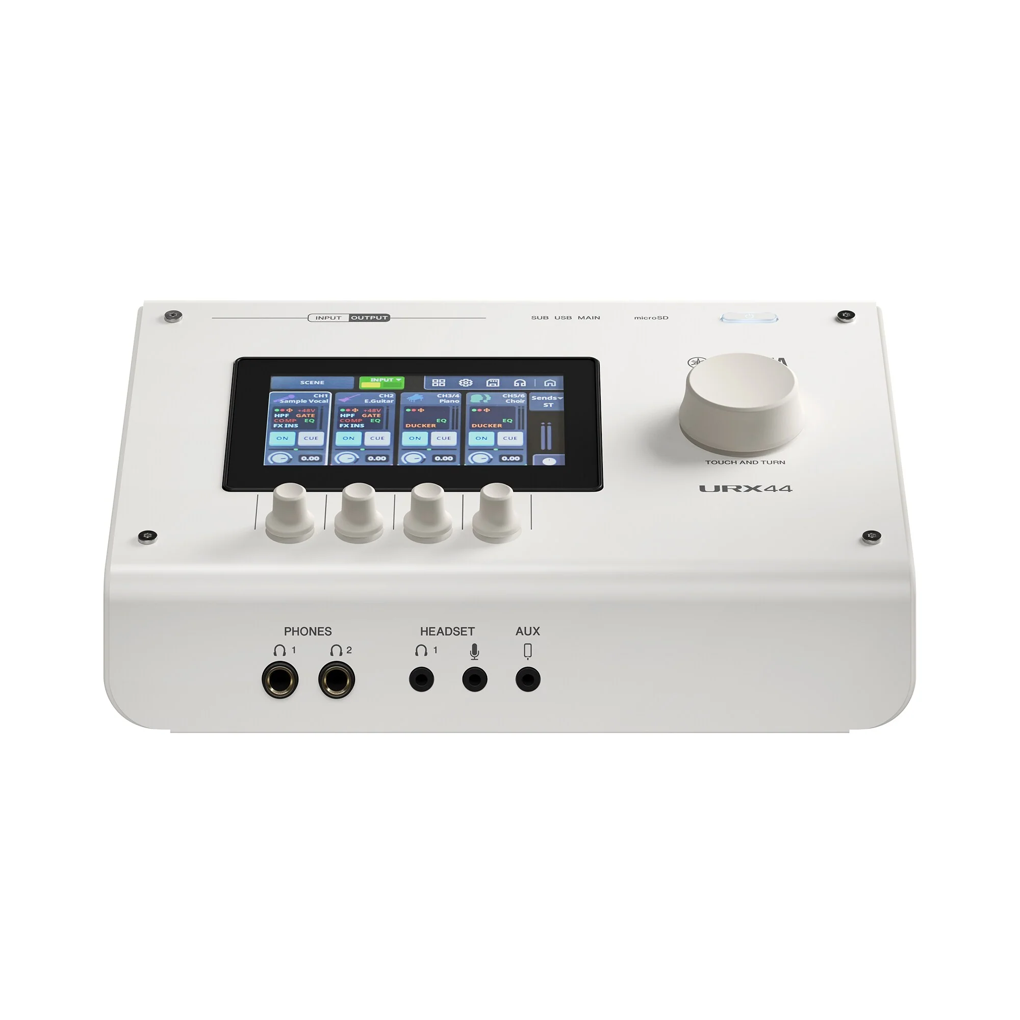 Yamaha URX44 Audio Interface / Mixerface - White - Image 5