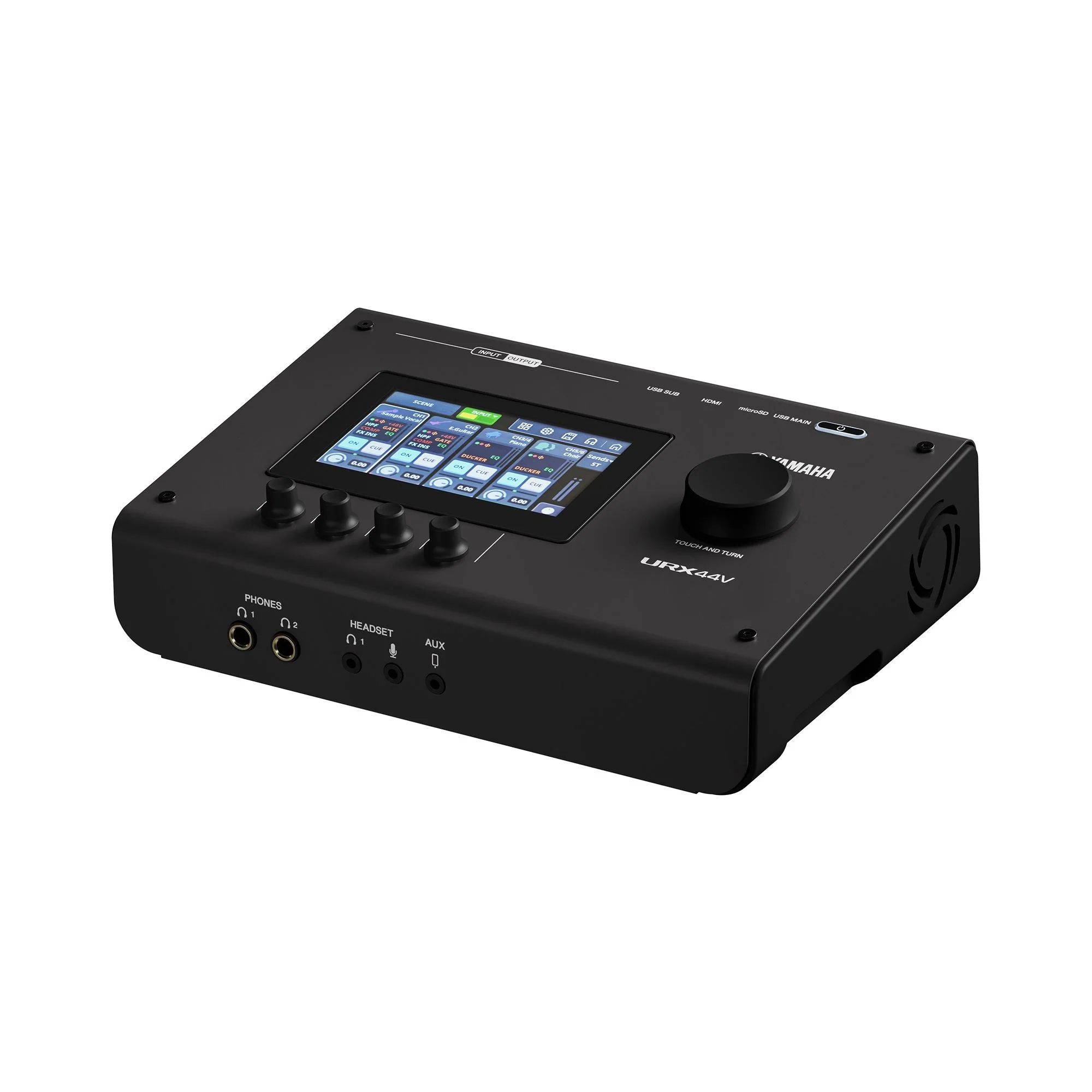 Yamaha URX44V Audio Interface / Mixerface With Video Interface – Black - Image 4