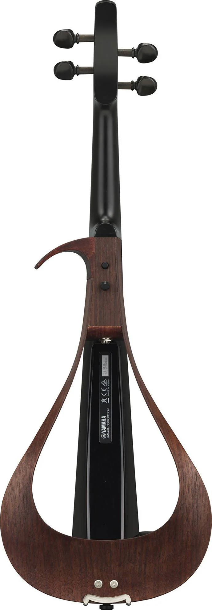 Yamaha YEV104 Electric 4-String Violin in Black - Image 3