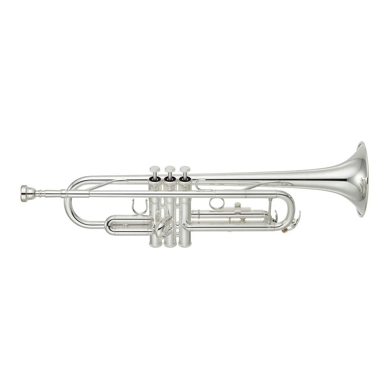 Yamaha YTR3335S-CN B Flat Trumpet Silver - Image 2