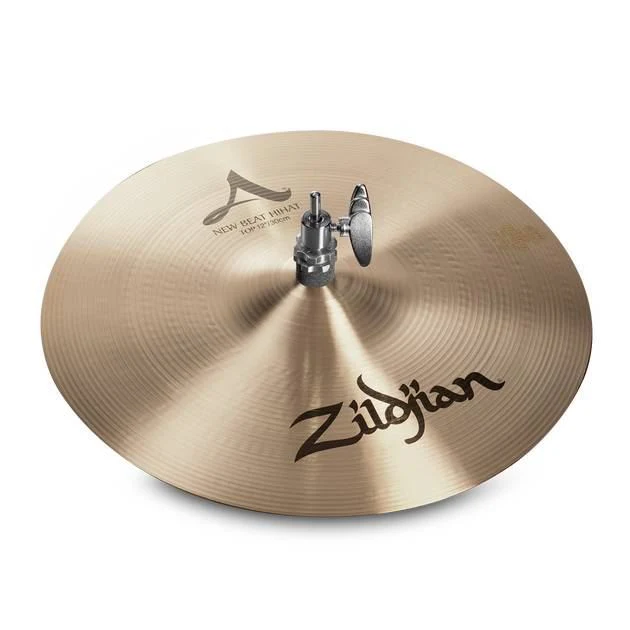 Zildjian A 12 inch New Beat Hi-Hat Cymbal (Top) - Image 2