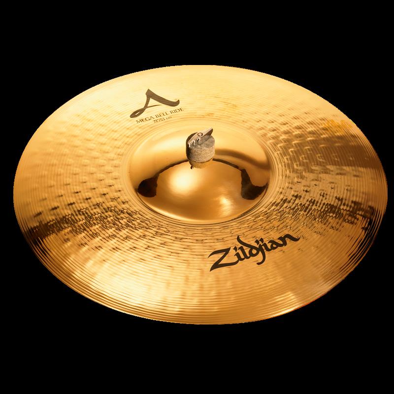 Zildjian A 21 inch Mega Bell Ride Cymbal - Brilliant Finish - Image 2