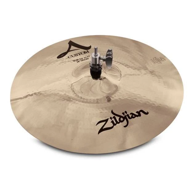 Zildjian A Custom 14 inch Hi-Hat Cymbal (Top) - Image 2