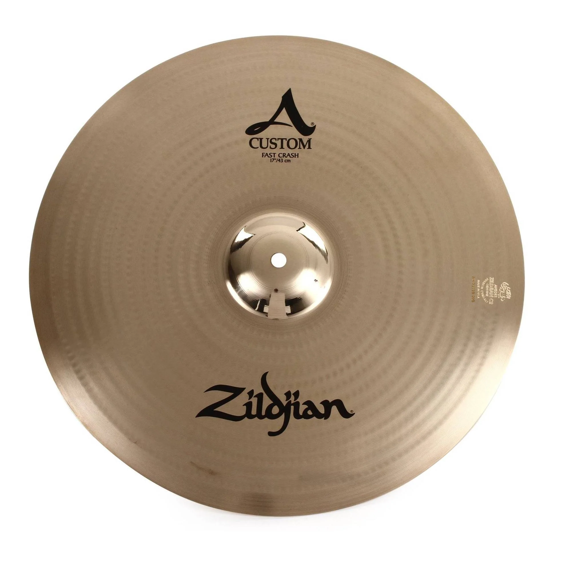 Zildjian A Custom 17 inch Fast Crash Cymbal - Image 2