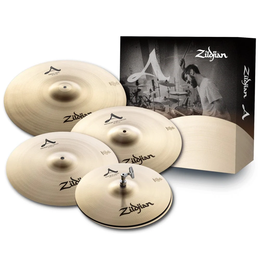 Zildjian A Family 14/16/18/21 Sweet Ride Cymbal Pack - Image 2