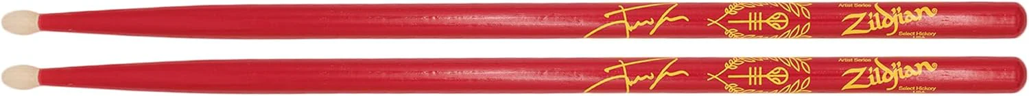 Zildjian Artist Series Josh Dun Drumsticks - Clancy Red - Image 2