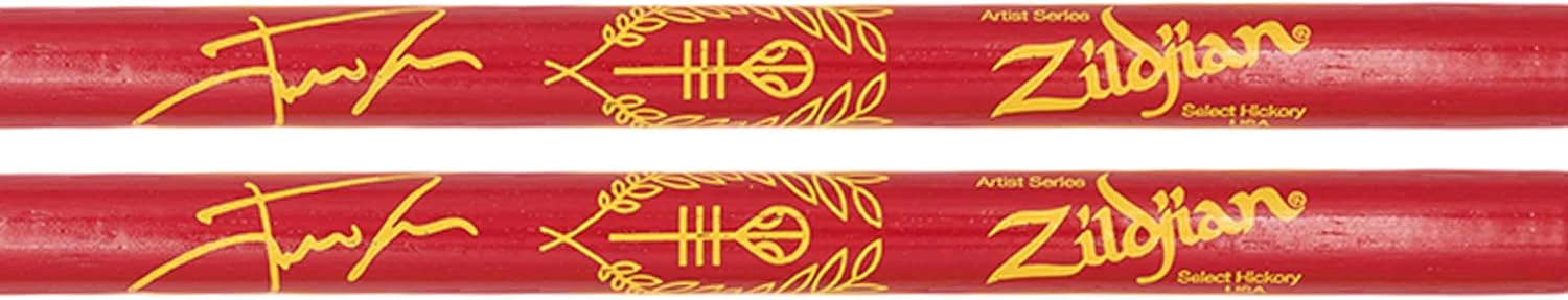 Zildjian Artist Series Josh Dun Drumsticks - Clancy Red - Image 4