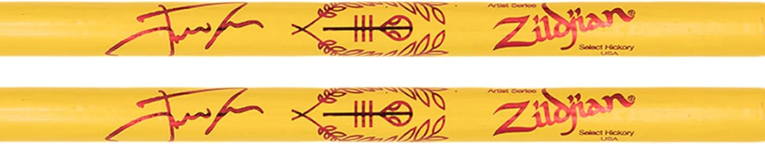 Zildjian Artist Series Josh Dun Drumsticks - Clancy Yellow - Image 4