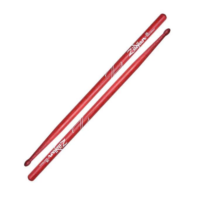 Zildjian Hickory 5A Red Drumsticks - Image 2