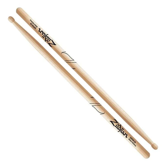 Zildjian Hickory Super 5B Drumsticks - Image 2