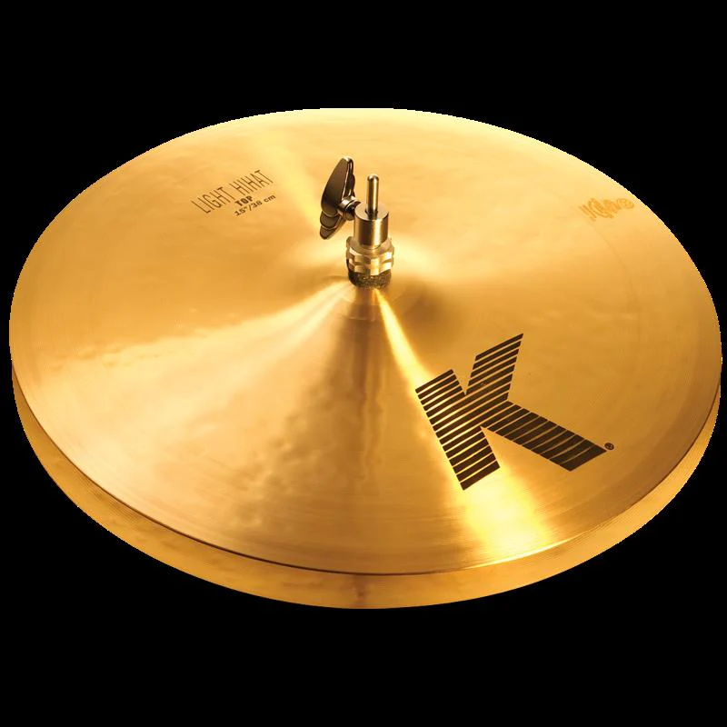 Zildjian K 15 inch Light Hi-Hat Cymbals (Pair) - Image 2