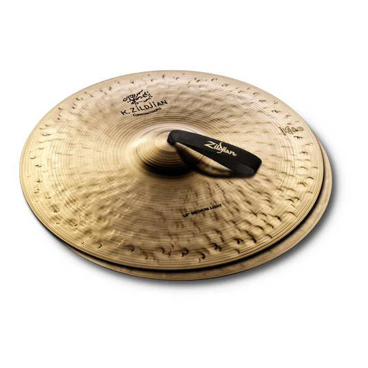 Zildjian K Constantinople 18 inch Medium Light Cymbal Pair with Straps - Image 2