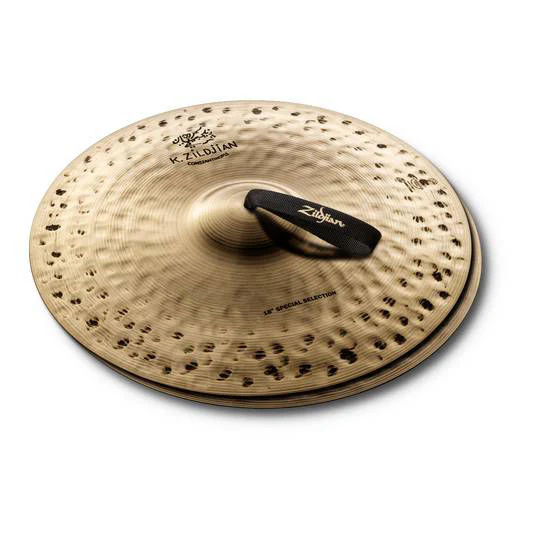 Zildjian K Constantinople 18 inch Special Selection Medium Heavy Cymbal Pair with Straps - Image 5