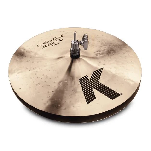 Zildjian K Custom 13 inch Dark Hi-Hat Cymbals (Pair) - Image 2