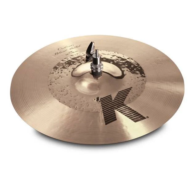 Zildjian K Custom 14 1/4 inch Hybrid Hi-Hat Cymbal (Top) - Image 2