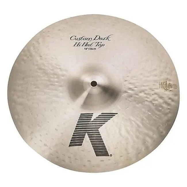 Zildjian K Custom 14 inch Dark Hi-Hat Cymbal (Top) - Image 2