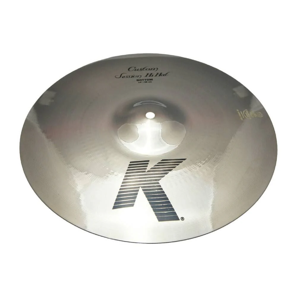 Zildjian K Custom 14 inch Session Hi-Hat Cymbal (Bottom)