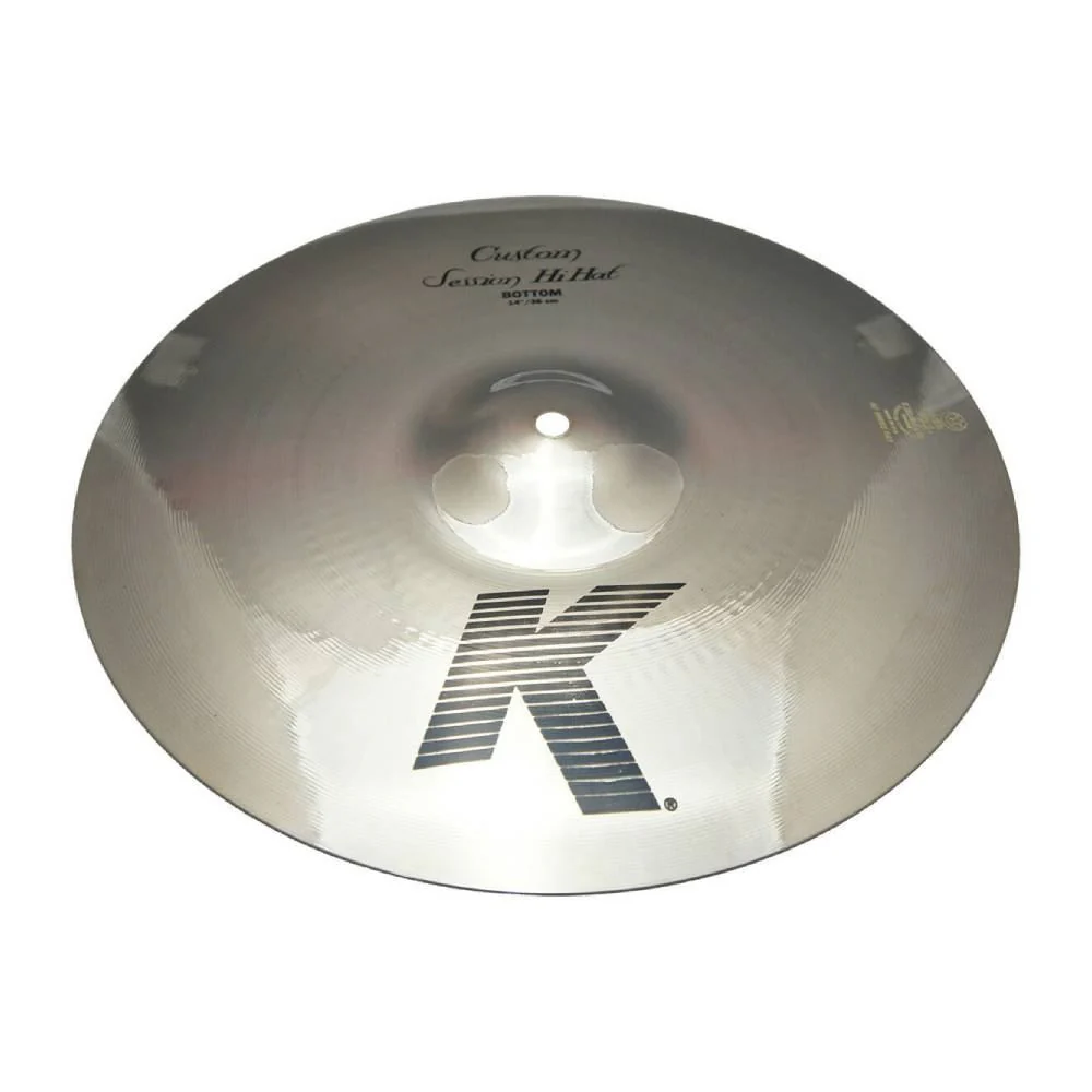 Zildjian K Custom 14 inch Session Hi-Hat Cymbal (Bottom) - Image 2