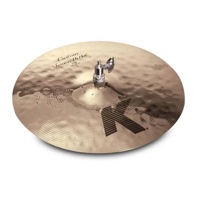 Zildjian K Custom 14 inch Session Hi-Hat Cymbal (Top) - Image 2