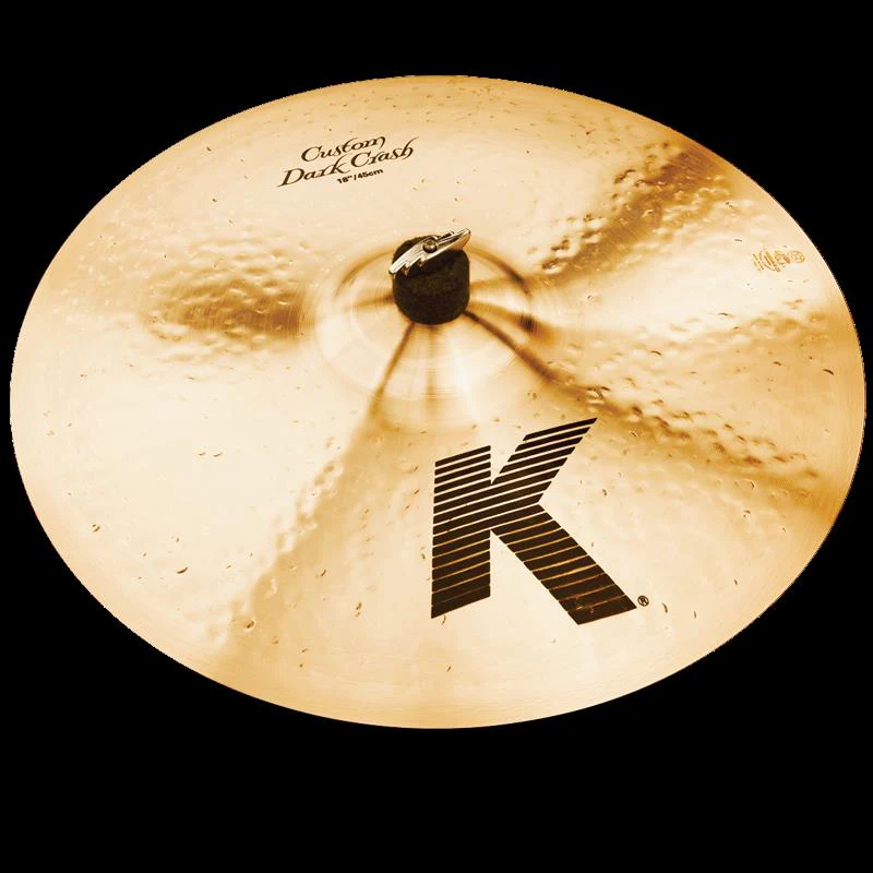 Zildjian K Custom 18 inch Dark Crash Cymbal - Image 2