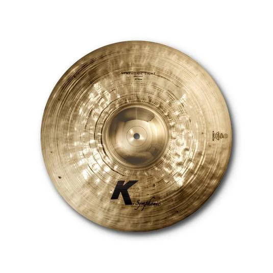 Zildjian K Symphonic 18 inch Light Cymbal Pair Brilliant - Image 2