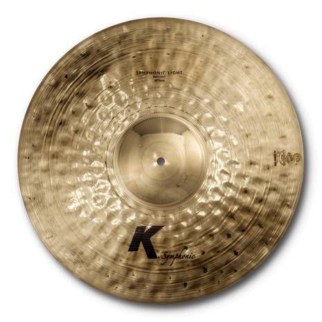Zildjian K Symphonic 20 inch Light Cymbal Pair Brilliant - Image 2