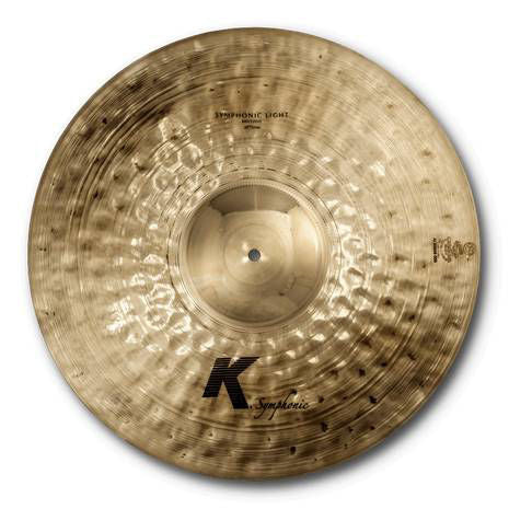 Zildjian K Symphonic 20 inch Light Cymbal Pair Brilliant - Image 5