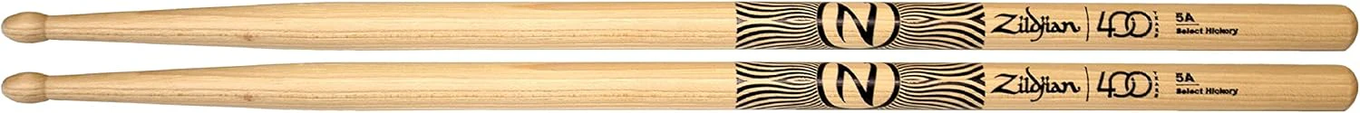 Zildjian LE 400th Anniv. 5A Acorn Drumsticks 60s Rock - Clear/Black - Image 2
