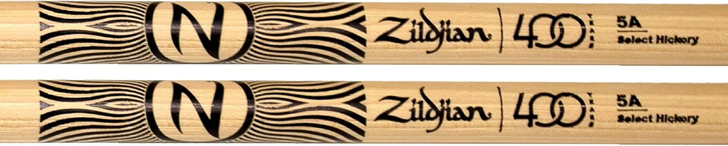 Zildjian LE 400th Anniv. 5A Acorn Drumsticks 60s Rock - Clear/Black - Image 4