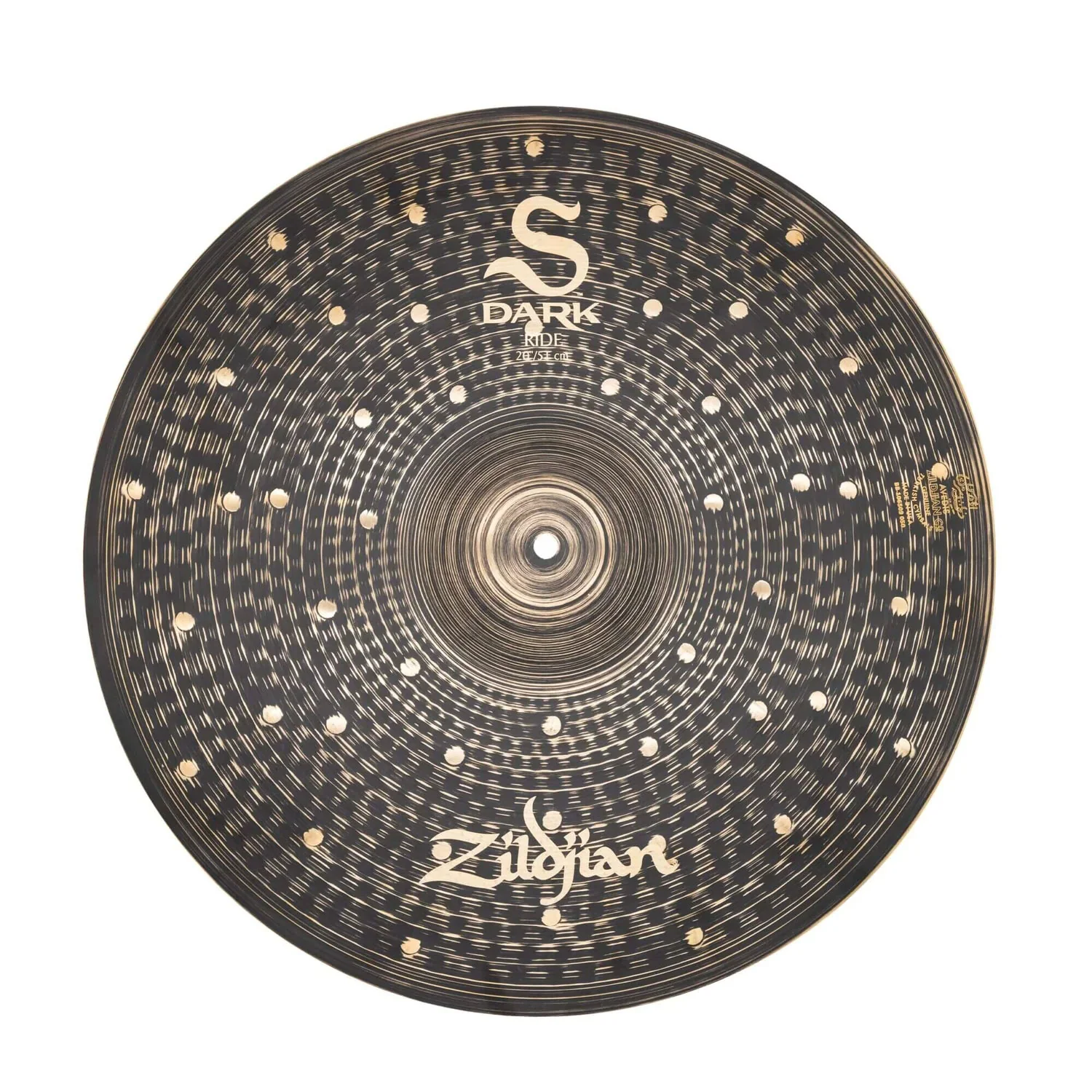 Zildjian S Dark 20 Ride Cymbal - Image 2