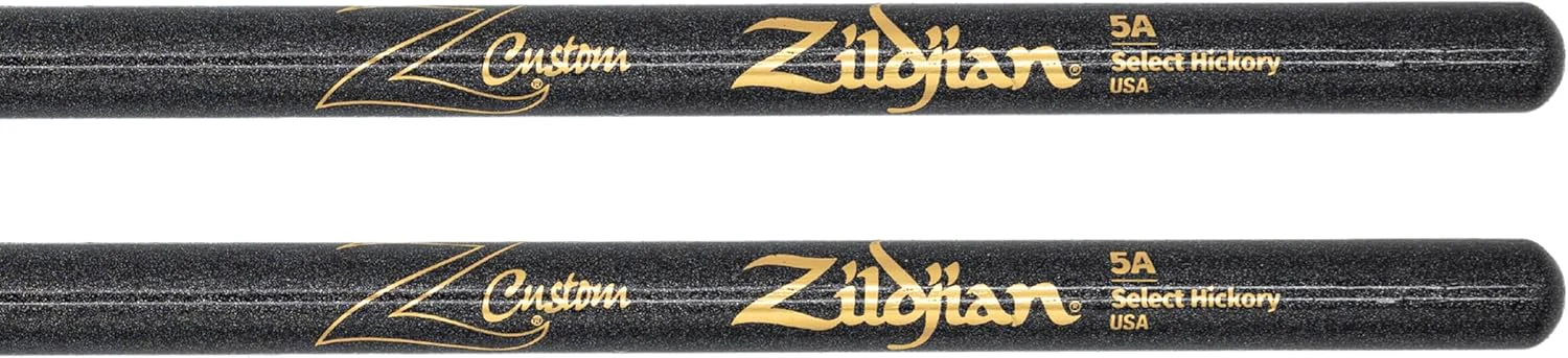 Zildjian Z Custom Ltd Ed. 5A Wood Tip Drumsticks - Black Chroma - Image 4